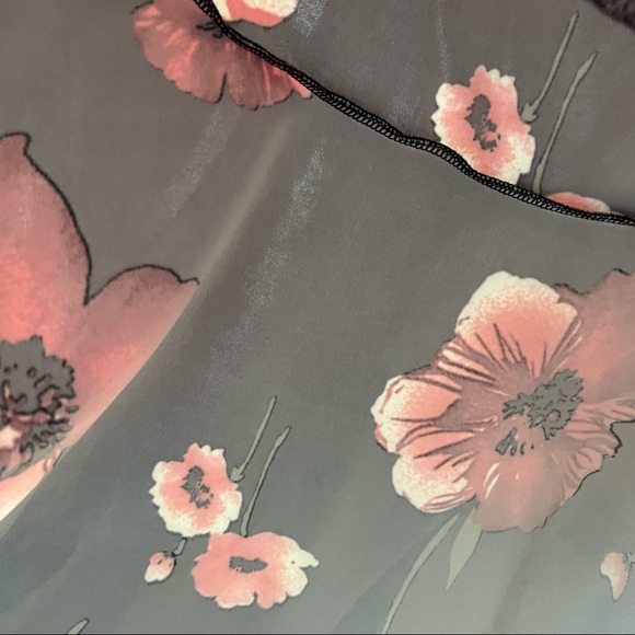 Dark Floral Skater Dress - Picture 7 of 7